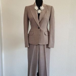 Anne Klein Tan Two-Piece Suit